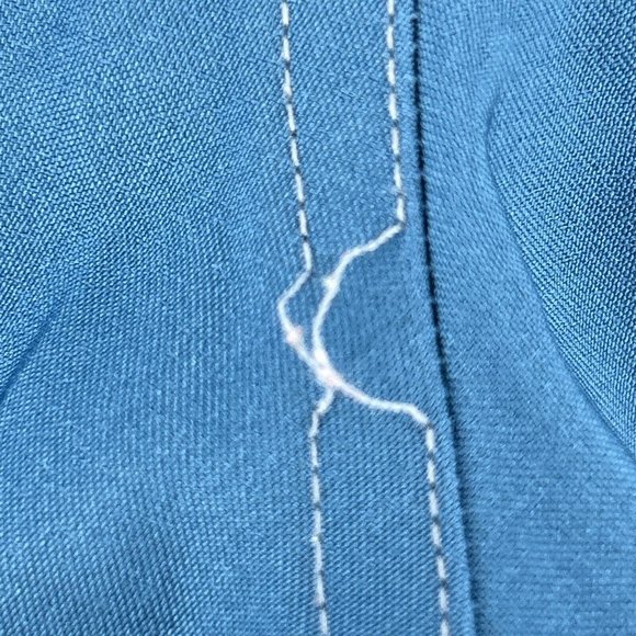 Under Armour Boardshorts Men's 36 Blue‎ Swim Zipper Pocket Logo - Picture 4 of 13